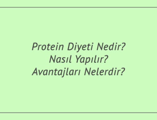 Protein Diyeti Nedir? Nasıl Yapılır? Avantajları Nelerdir?